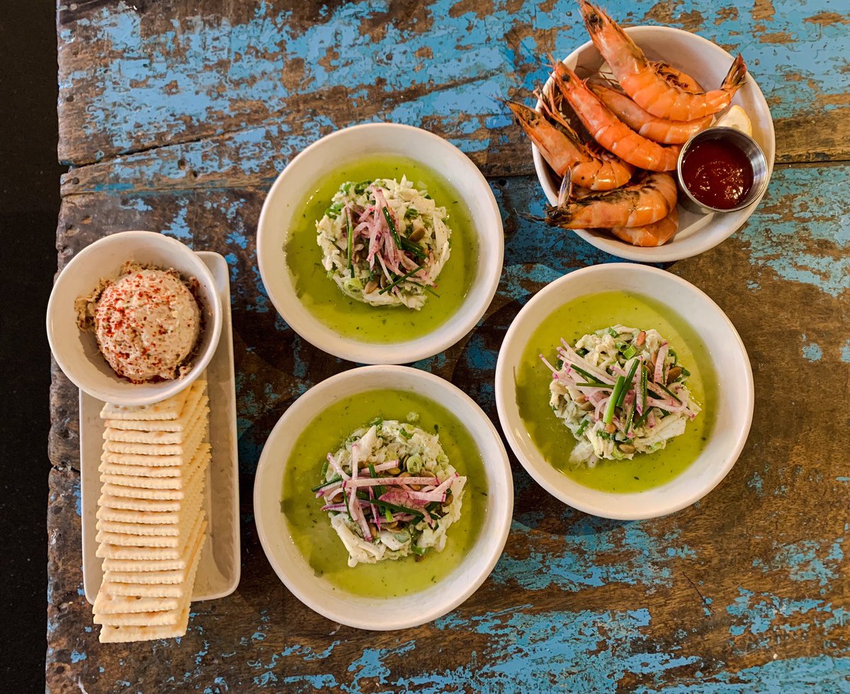PecheNOLA's tweet photo. .....and weโre back! Business as usual today.
#barrywho? #pecheseafoodgrill #gulfseafood #neworleans https://t.co/MiClWCwfVR
