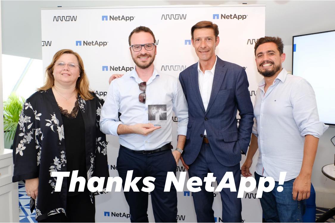 OutScope_Inc's tweet photo. Thank You @NetApp and @ArrowECS Portugal for the award and recognition!
Looking forward for another great year together, delighting our customers!
#outscope #netapp #arrowECS https://t.co/YXpFD7bxhI
