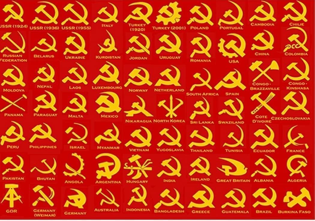 Mapsome 🌎 on Twitter: "Every #communist symbol https://t.co/OCcUKZOAkx ...