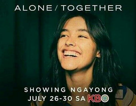 lqlutangersclub's tweet photo. Alone/Together showing on KBO starting July 26-30💯❣😍
@lizasoberano @enriquegil17 #QueenOfTheGil #KingOfTheGil #LizaSoberano #EnriqueGil #RafTin #AloneTogetherOnKBO
Cto @shirleyannsamillano https://t.co/yXyxh1VBN0