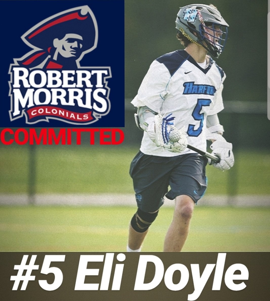 HarfordCC_MLax's tweet photo. We couldn't be more Proud to Congratulate Sophomore A/M @Doyle__Eli for Earning a Scholarship and Making the Commitment to Play @RMUMLacrosse in the Fall! He is such a terrific young man and we can't wait to watch him next year! Effort = Outcome. #Family #HWPO #BestChanceU https://t.co/lcCWBnjdii