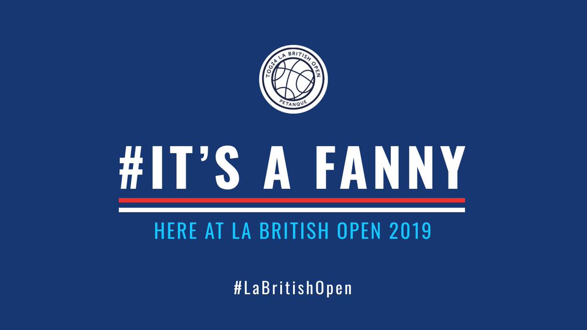 La British Open Pétanque Championships tweet media