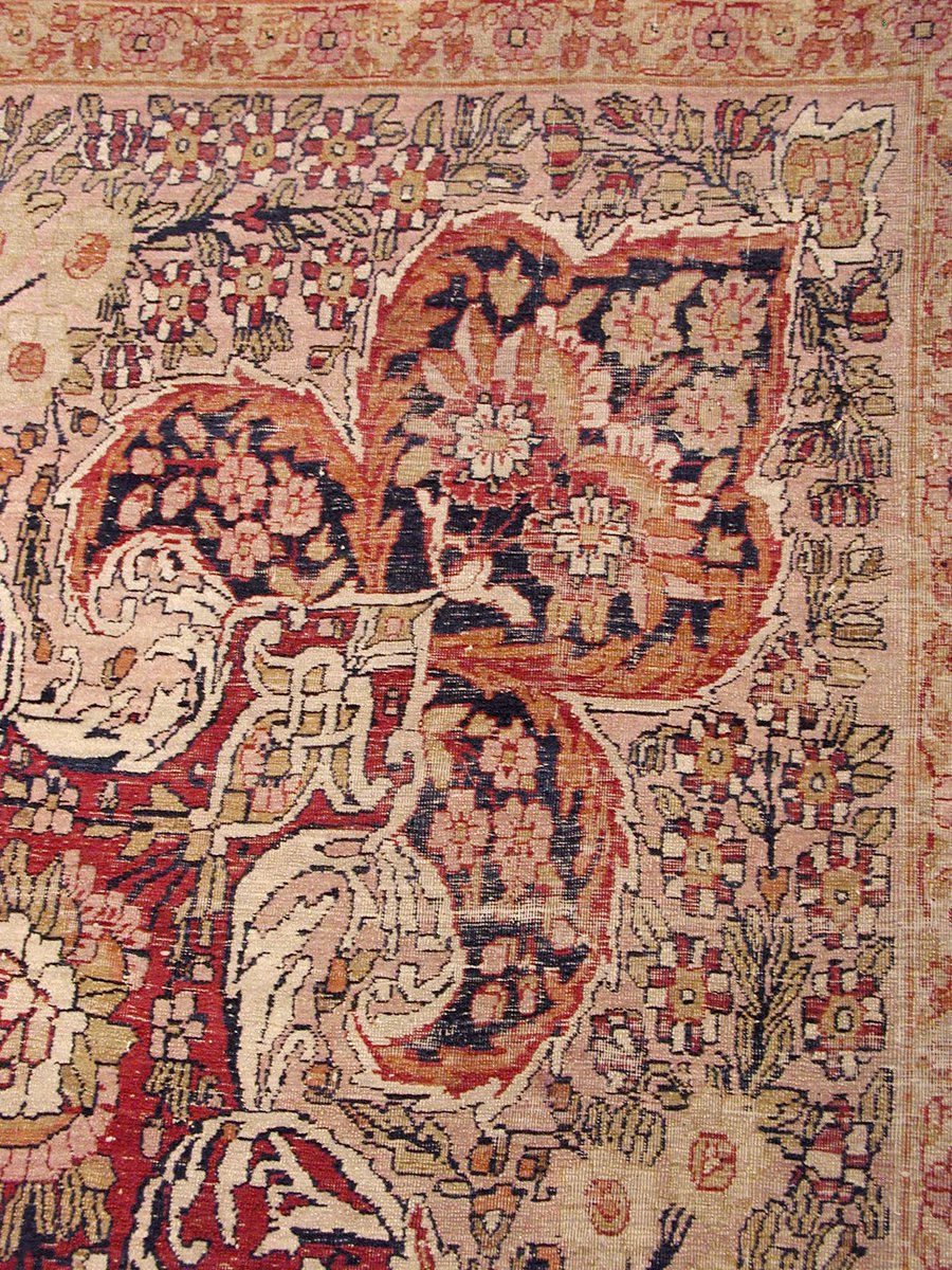 CampbellHouseTO's tweet photo. This ornate Lavar Kerman carpet hails from Southeast Persia circa 1900, and decorates the floor in the Campbell's Dining Room. Note the details and colours in the floral and foliate bursts. #MuseumMonday #CampbellHouseCollection #PersianRug #HistoricHouse #HistoricHouseDecor https://t.co/5ggg5L1rUh