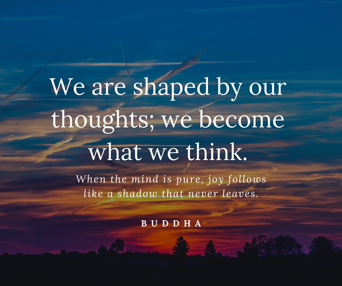 soundrobinapp's tweet photo. Some inspiration for your Sunday: When the mind is pure... joy follows 🌻 think positive, always! #quoteoftheday #motivation #soundrobin #buddha https://t.co/8Oks9nxXIr