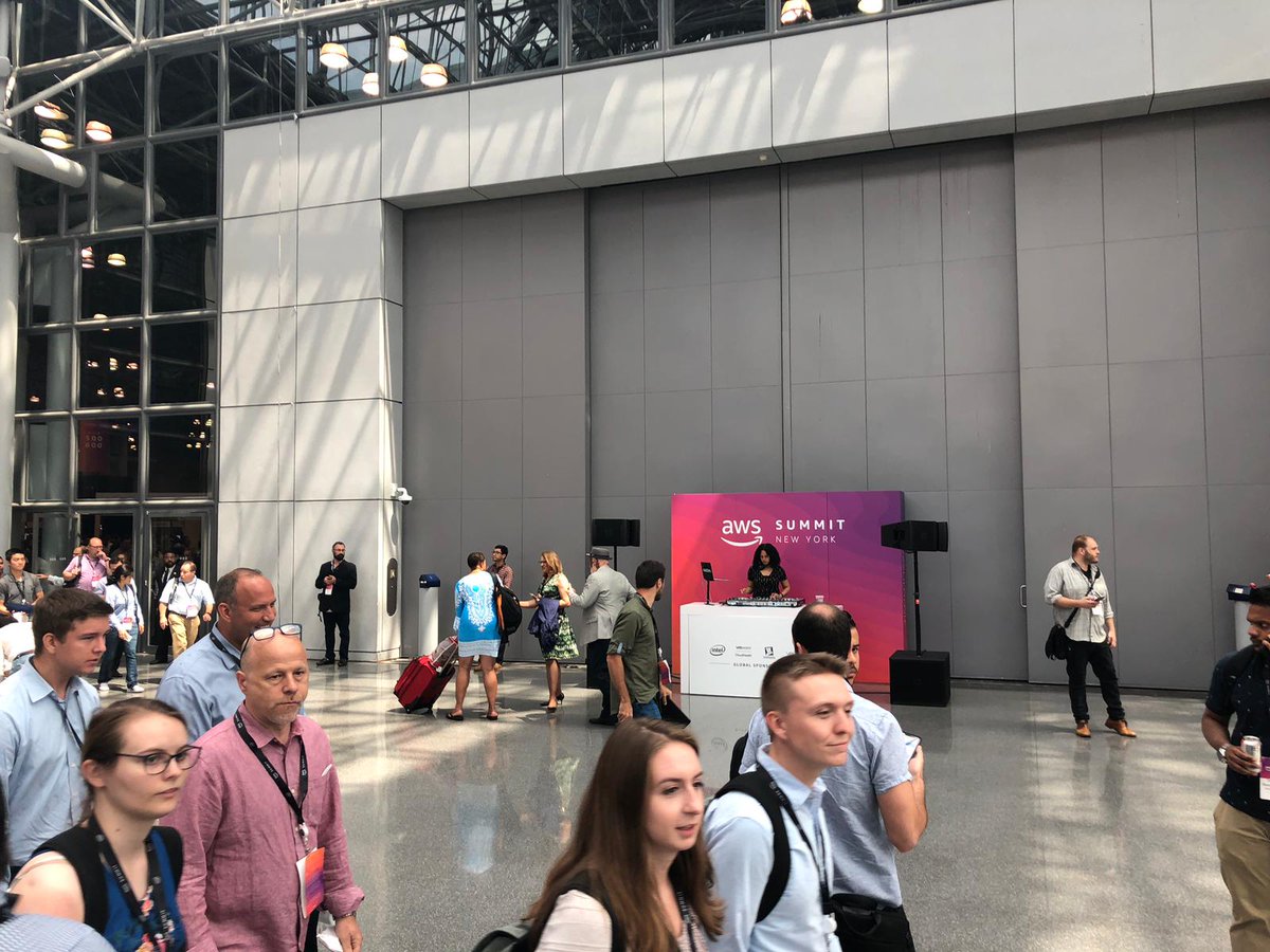 henryhbruce's tweet photo. None of the 10k+ #developers were moving fast or breaking (down) anything at either of the #AWSSummit regular or silent discos. Much retrospection needed. https://t.co/mBaJMCuf2K