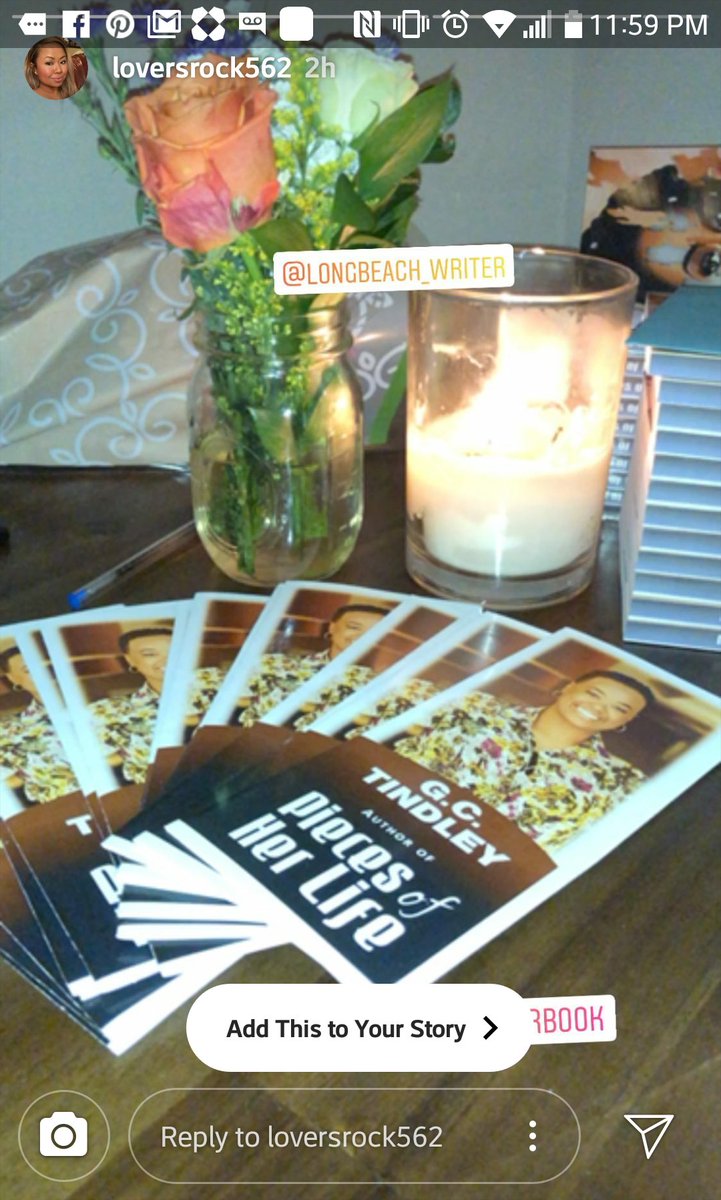 LongbeachWriter's tweet photo. My 1st book signing was a success last night https://t.co/qj251DgYUj