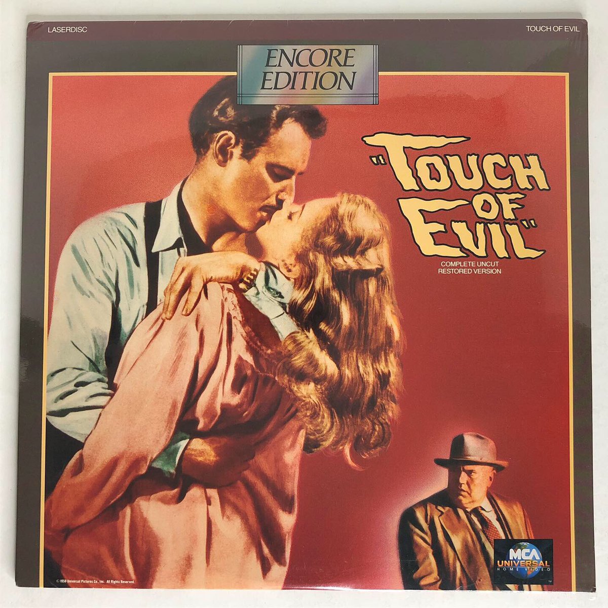 laser_focused's tweet photo. The 1991 #laserdisc release of #touchofevil 😈 *SEALED* $15 + shipping 🔥💿
#orsonwelles #charltonheston #janetleigh #laserdiscforsale #laserdiscsforsale #laserdiscforever #laserdisccollection #laserdisccollectors #laserdisccollector #laserdisccollecting #laserfocusedshop https://t.co/M3i3zwT60L