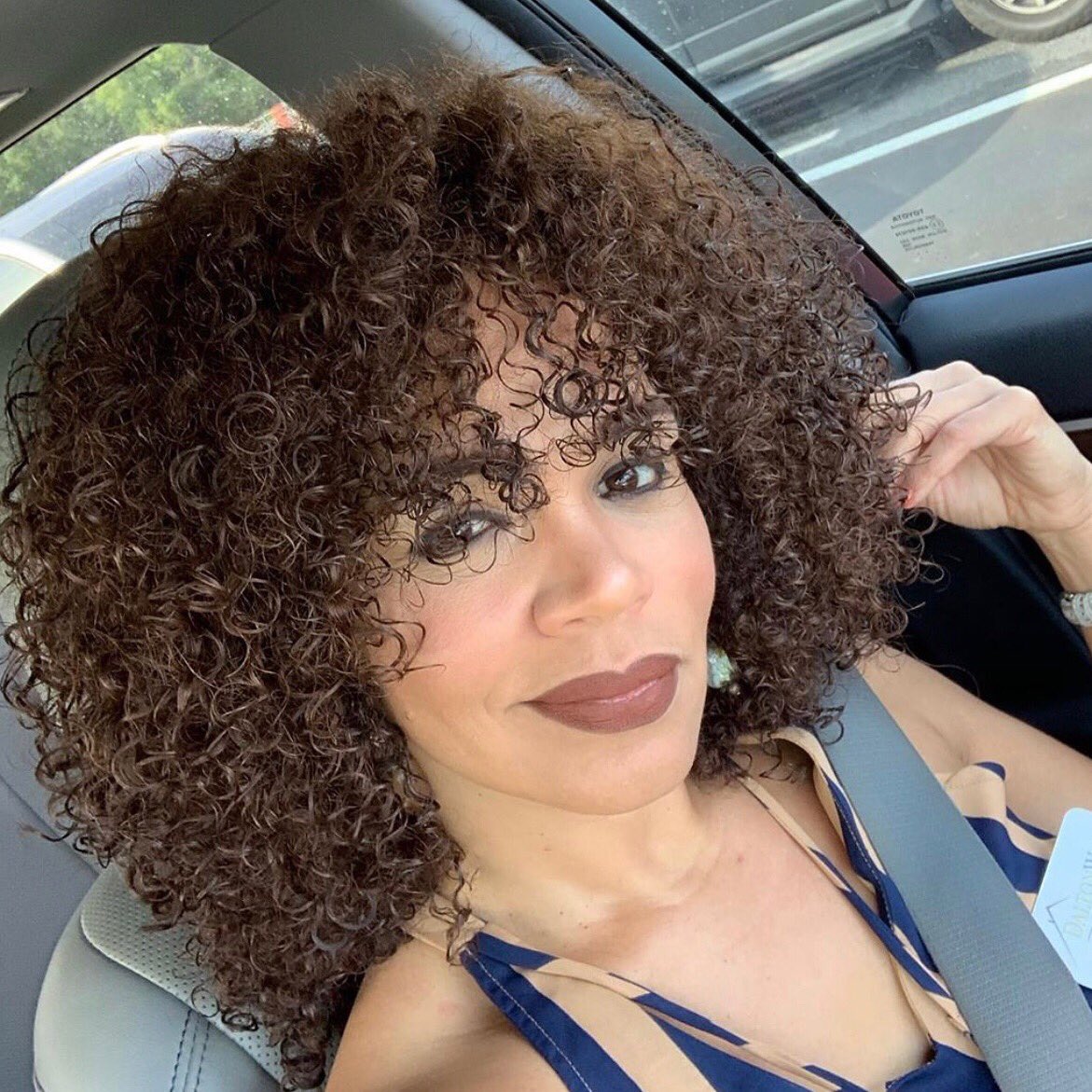 LipsByAlexander's tweet photo. @ajr_dominicana @yourrealtor777 On 🔥🔥🔥 with our Insane lip color. Her gorgeous cbrown curls with the brown lip shade is giving me life! 💥💥 Such a Queen 👑 #lipsbyalexander #madeforqueens https://t.co/ThCcmnY0LB