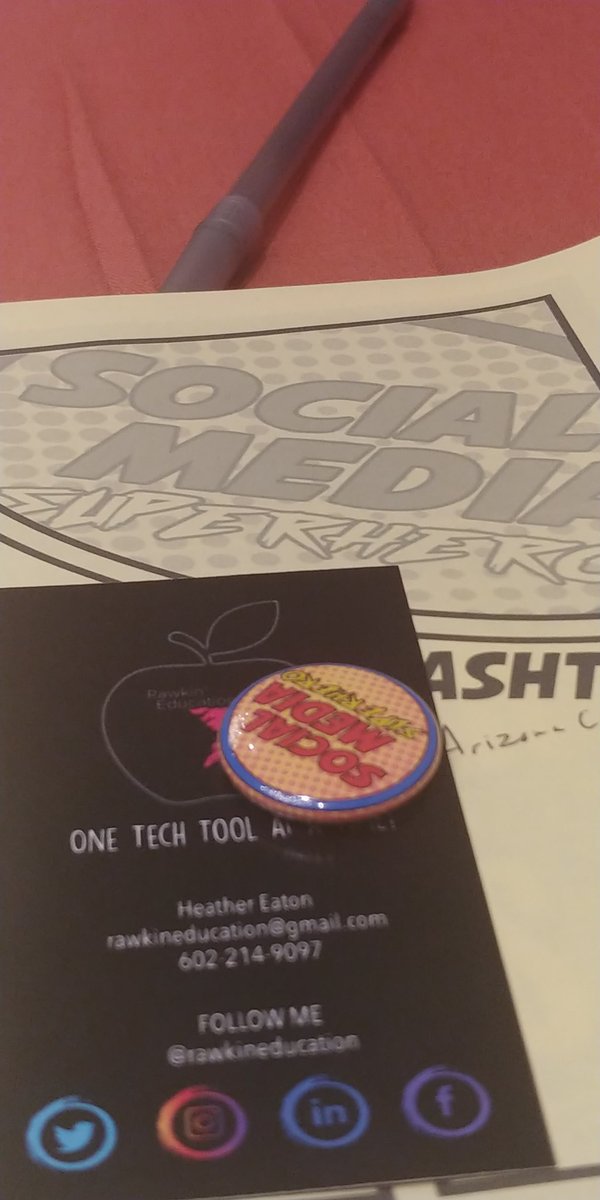 xHectorReyesx's tweet photo. Lots of great information about social media! @rawkineducation #arizonactecon #iamcte #careerteched https://t.co/49YitxSs6S