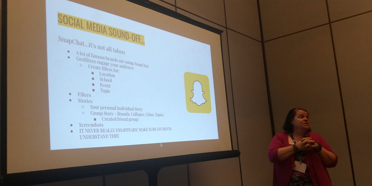 xHectorReyesx's tweet photo. Lots of great information about social media! @rawkineducation #arizonactecon #iamcte #careerteched https://t.co/49YitxSs6S