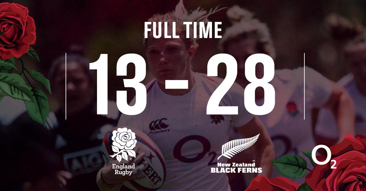 It's full time in San Diego and New Zealand have beaten the #RedRoses to win the #SuperSeries2019 🏆

Congratulations @BlackFerns 🤝