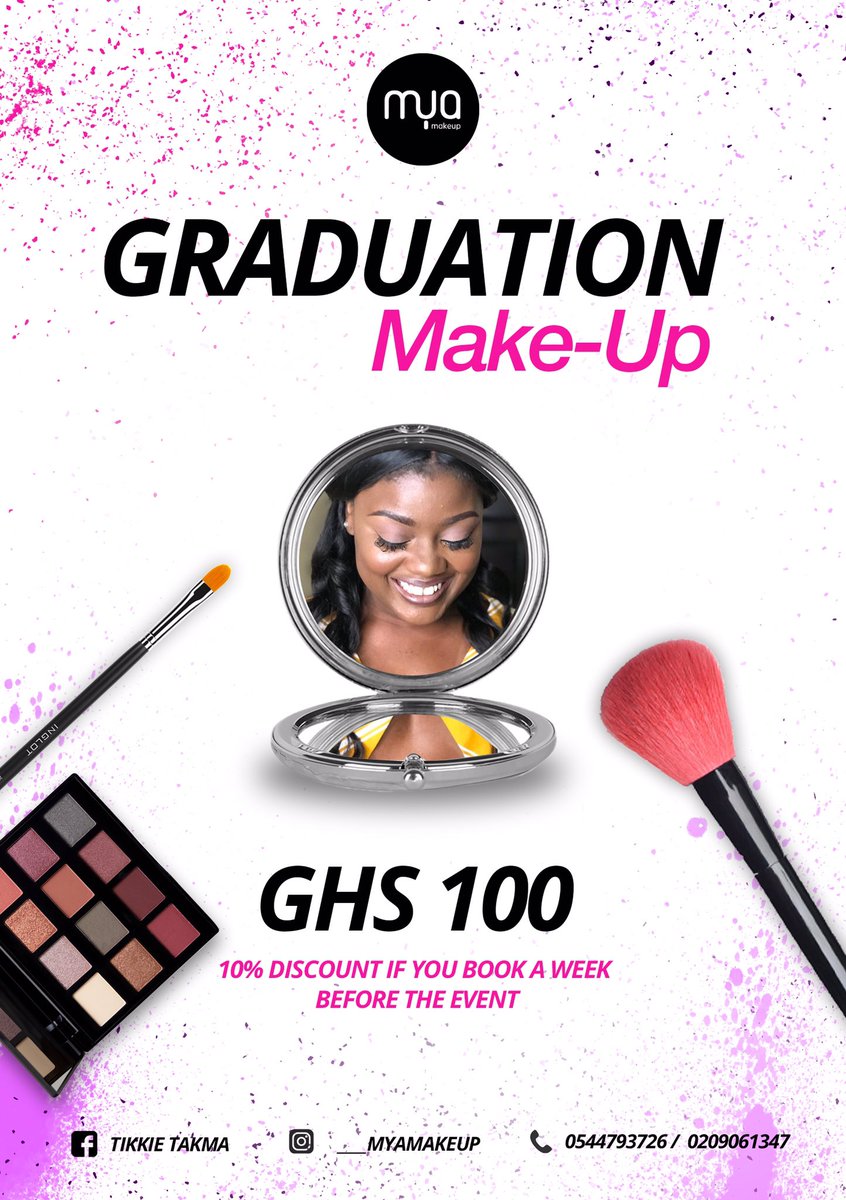 Gyal_Tikkie's tweet photo. Please retweet for my UPSA and LEGON graduands...🙏🙏 

Check out my makeup page by clicking this link right here... 
👇👇👇👇👇👇👇👇

https://t.co/OdhflEcPnm https://t.co/EK1bKQmmjR