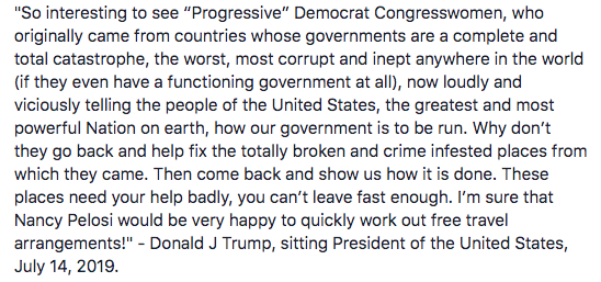 agoeman's tweet photo. @RepDLesko Please publicly denounce President Trump's racist tweets today. Staying silent makes you complicit to his views. https://t.co/1O0wVKPyKJ
