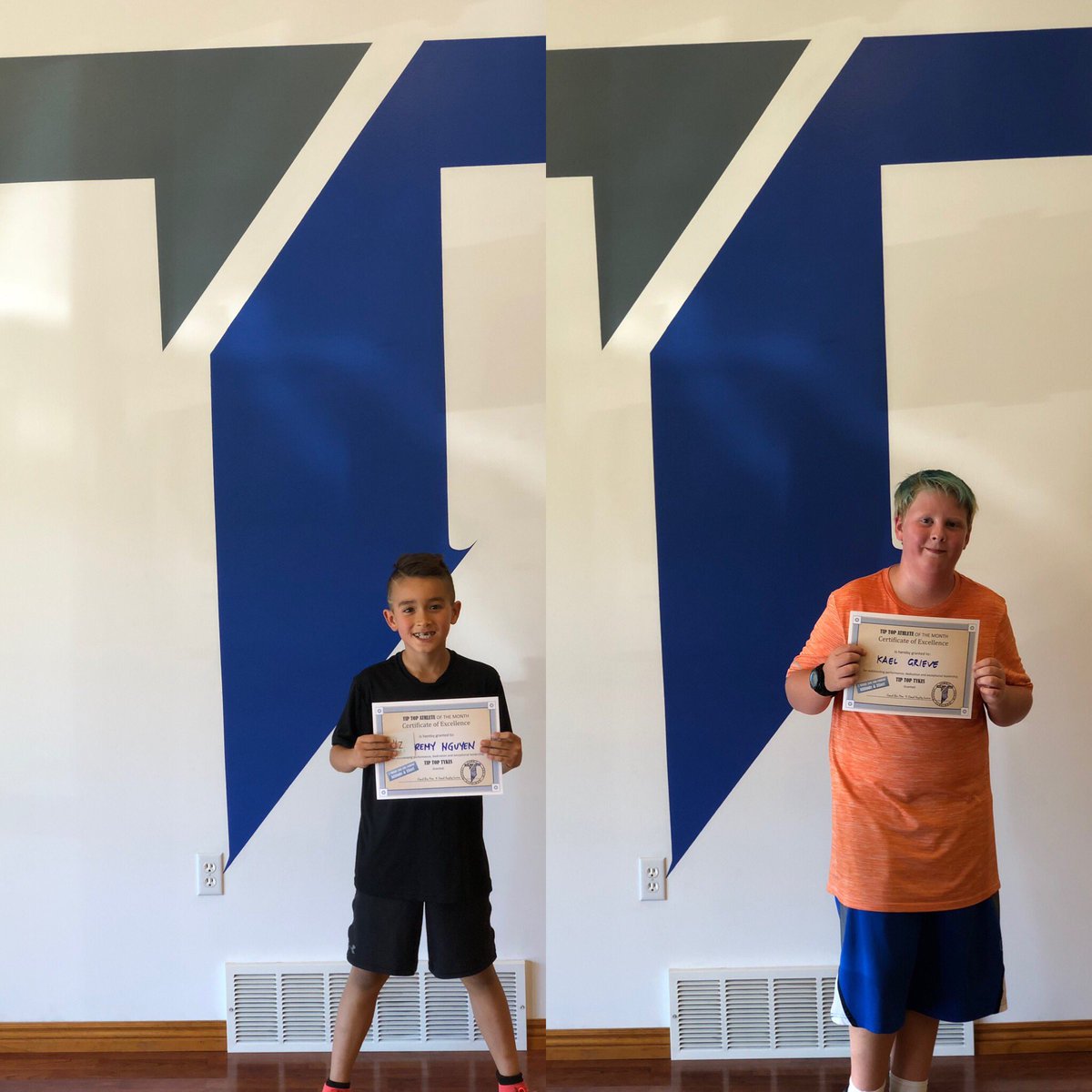 Tip Top Tykes on Twitter "Congratulations to our Athletes of the month