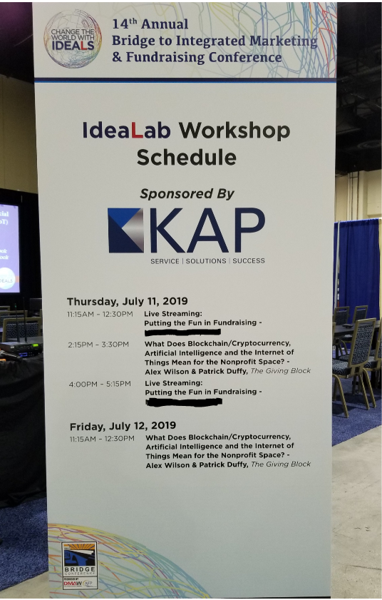 kingkongrong25's tweet photo. I don't usually put work-related things here, but I had my first professional speaking opportunity last week at #bridge19 and I had a great time sharing my journey as both a streamer and fundraiser with peers in nonprofits. Hope I get invited back next year! https://t.co/Cl2wFpzYD4