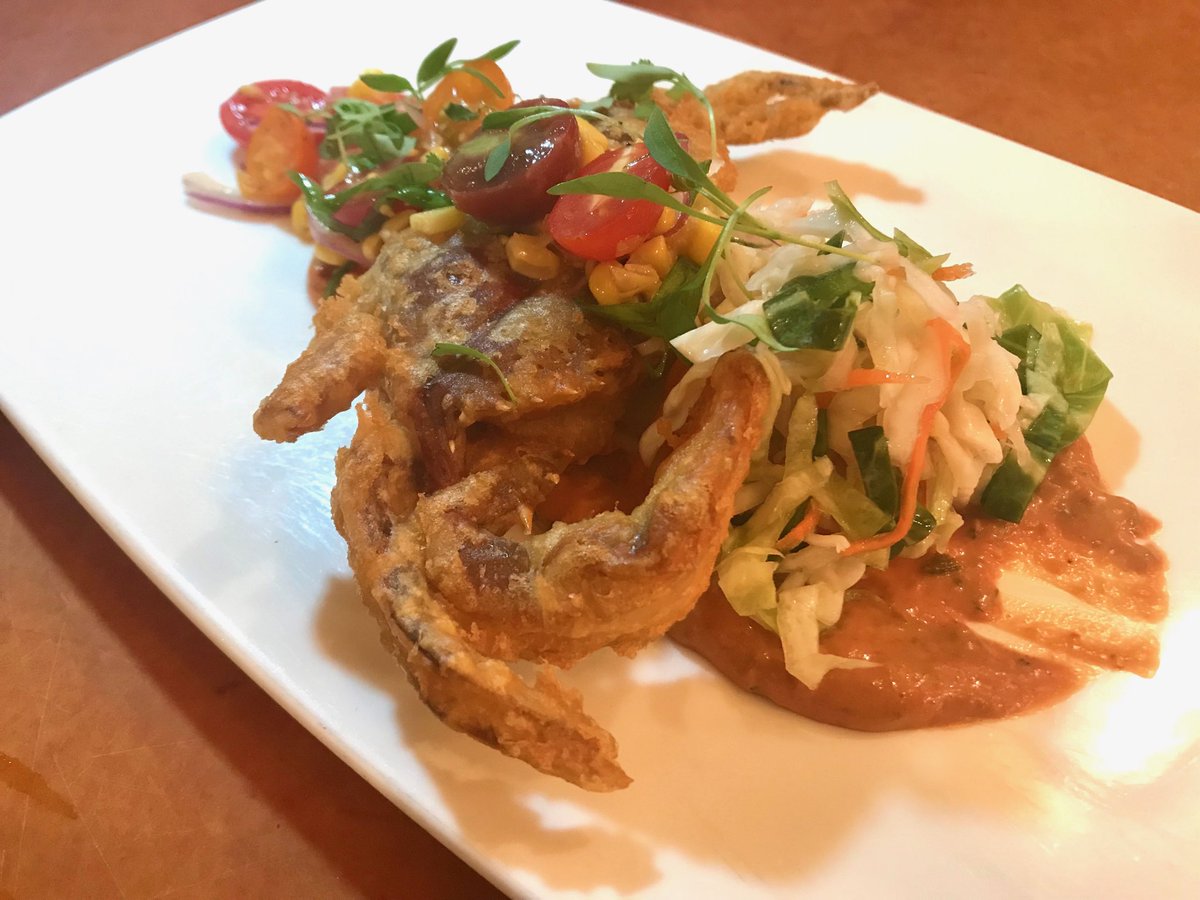 Tonight’s Softshell Crab with Chipotle Remoulade