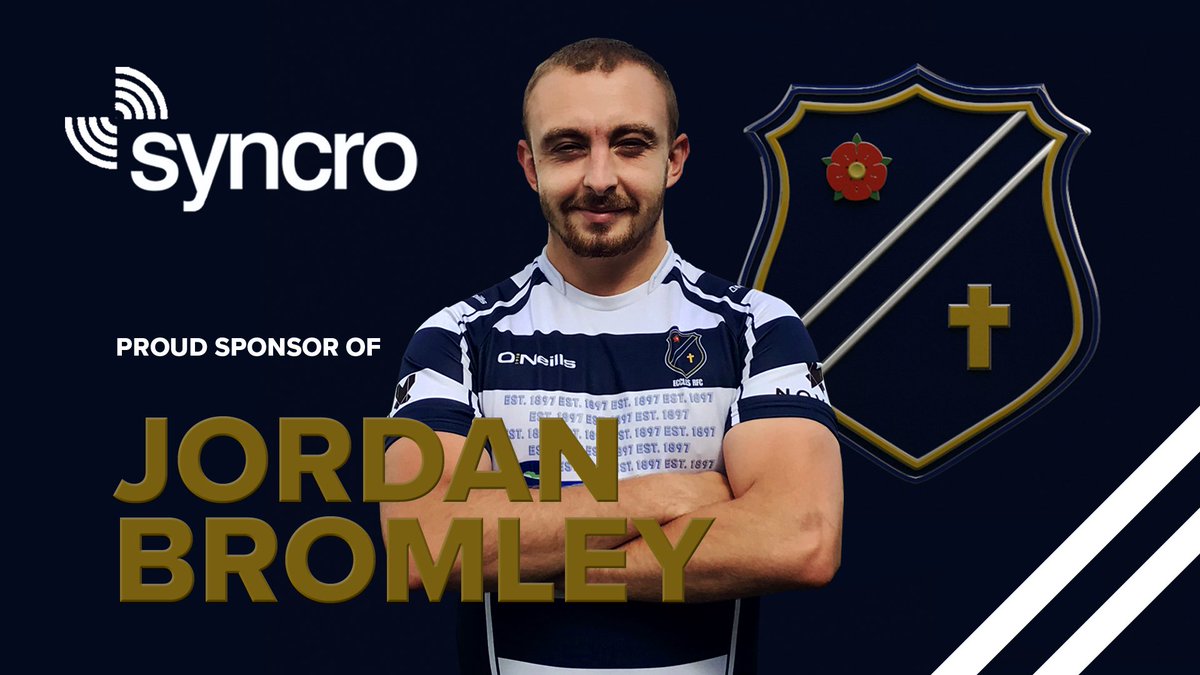 …and in a generous but bold, high-risk move for the life safety experts, Syncro will also be player sponsor for Jordan Bromley <a href="/jordanbrom14/">Jordan Bromley</a> for the 2019-20 season. Thanks once again for your faith and support. For more on their services syncroltd.co.uk 👏💣