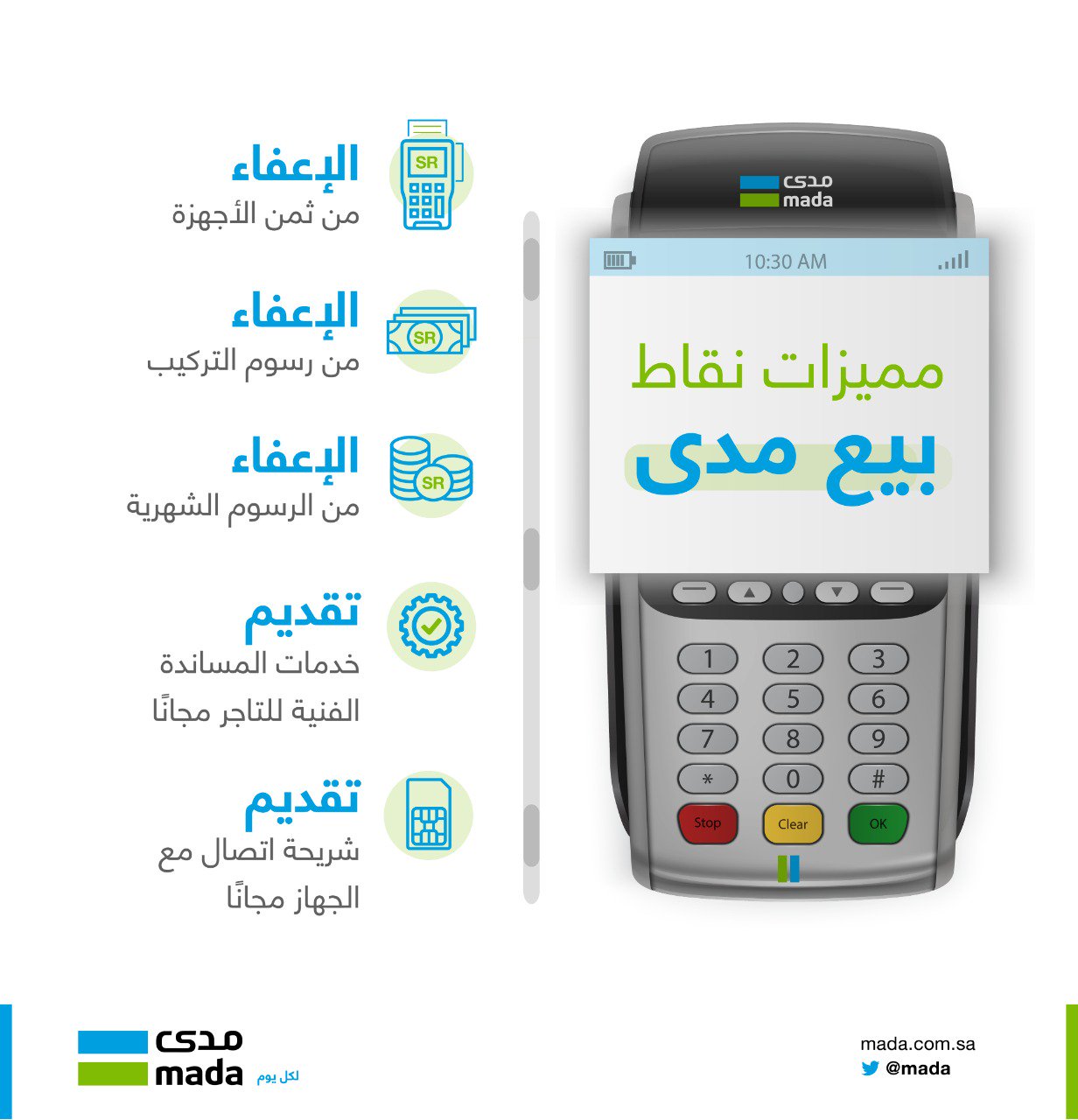 طريقة الحصول علي جهاز نقاط البيع مدى 4 7. مدة الحصول على جهاز نقاط البيع من مدى