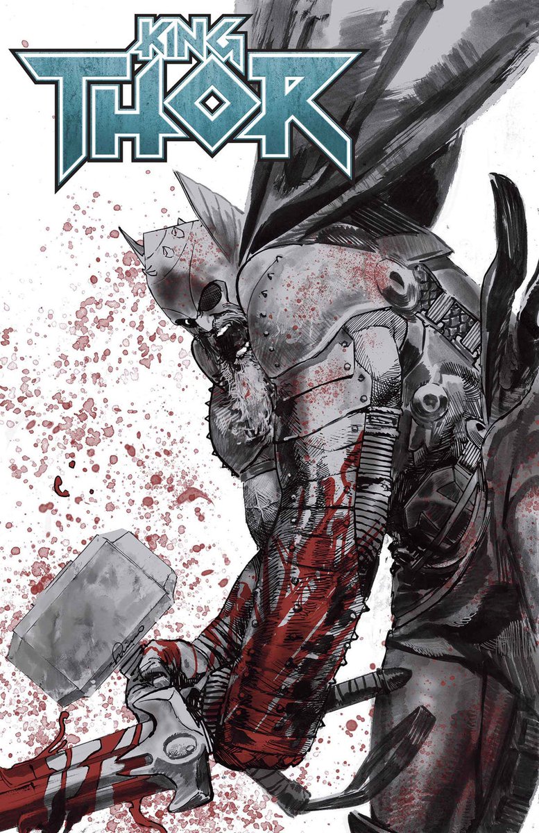 jasonaaron's tweet photo. Writing some King Thor. Happy Sunday. 

P.S. How awesome is this @gerardozaffino cover for issue #1? https://t.co/0l2JDN7gnb