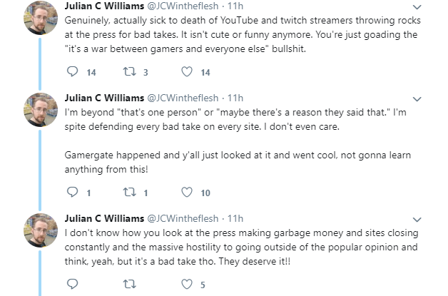 LavenderGhast's tweet photo. Imagine defending big unethical companies who have attempted to slander and ruin independent content creators from those same creators having any say back.

Defend daddy big corp. https://t.co/h56LEbrNRD
