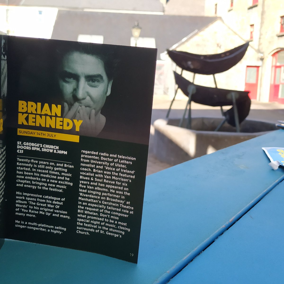 Is there a doctor in the house?
.<a href="/KennedySinger/">Dr BRIAN KENNEDY</a> bringing down the curtain on another great <a href="/WaterMusicFest/">Water Music Fest</a>
Doors 8pm 
Show 8.30pm
#cwmf19 #carrickonshannon
