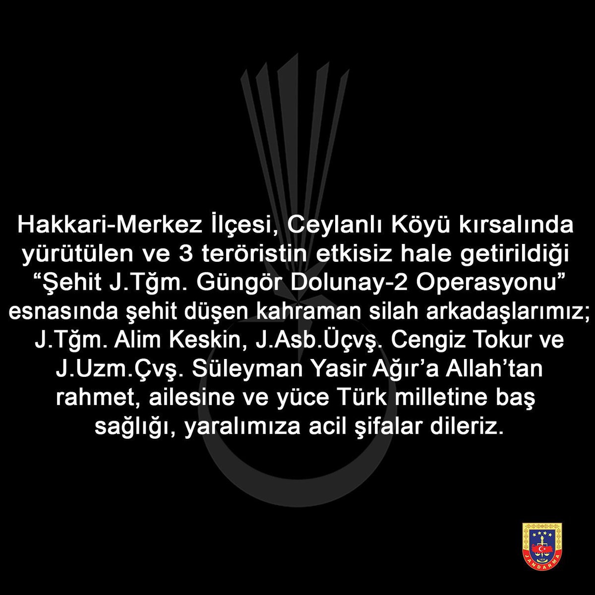 Başımız sağ olsun. 🇹🇷