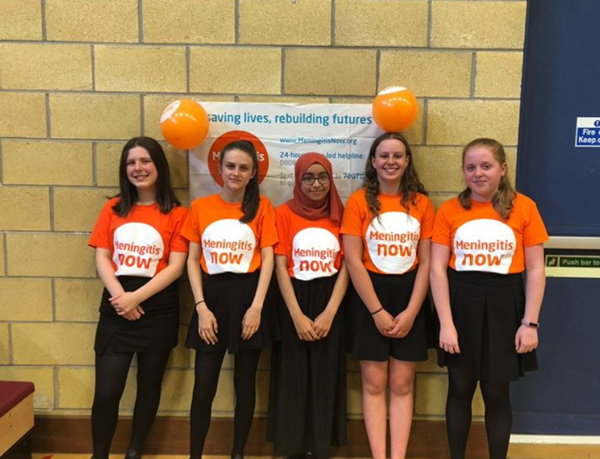 MeningitisNow's tweet photo. Here are a group of amazing teenagers from Radyr Comprehensive School, who raised funds for Meningitis Now through the #FirstGiveUK programme. Congratulations for making it to the final 👏🙌 @Radyr_PSE @FirstGiveUK https://t.co/nnAO22UDFC