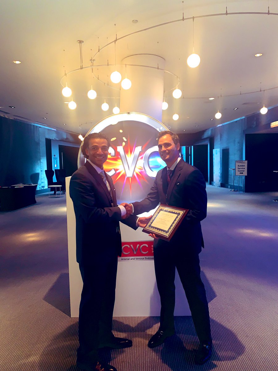 cvcpvd's tweet photo. It was a tie for the top position! Congratulations to @SriniTummala and @DeanFerreraDO for winning best case presentation #cvc19. Thank you to @chadialraies for developing and running the Emerging Leaders course @ISEVSonline @JaafGolzar @Almanfi_Cardio @tlevin https://t.co/kyYm9XJWEK