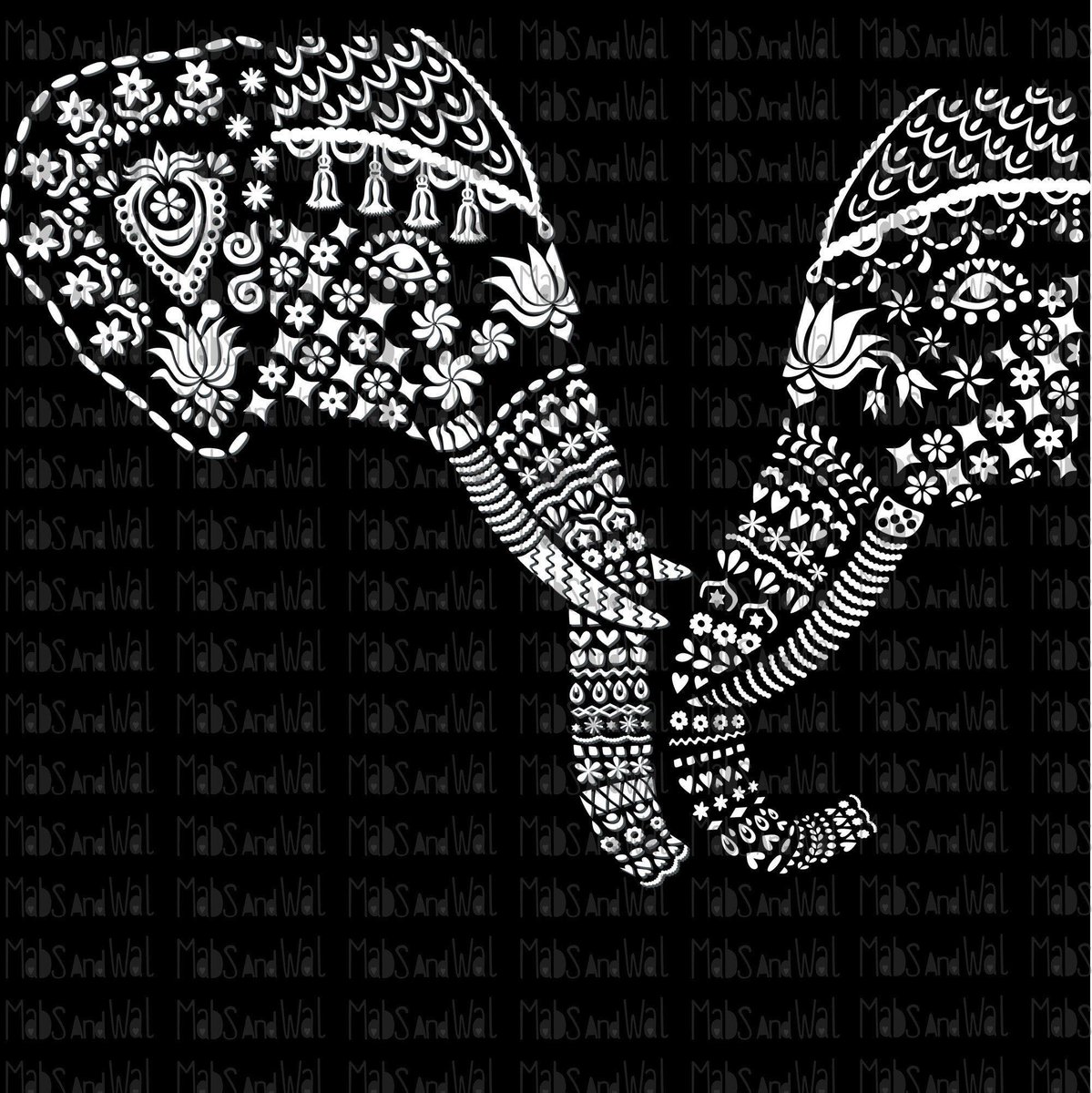 Download Sara Lawrence Mabs And Wal On Twitter Excited To Share The Latest Design In My Etsy Shop Elephants Mandala Svg Png Dxf Digital Cutting File Elephant Svg Zentangle Mandala Elephant Decorated Elephant Decor Papercutting Template