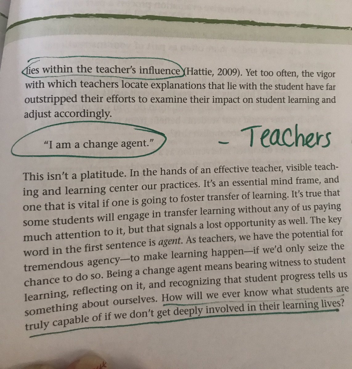 teacher4life3's tweet image. What teachers do, matters! We can be ‘change agents’ for students. #visiblelearning #visibleteaching