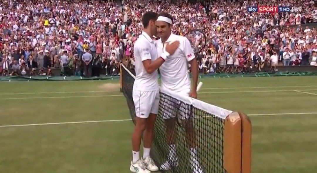 Waanzin, wat een wedstrijd #Wimbledon2019 #final #FedererDjokovic