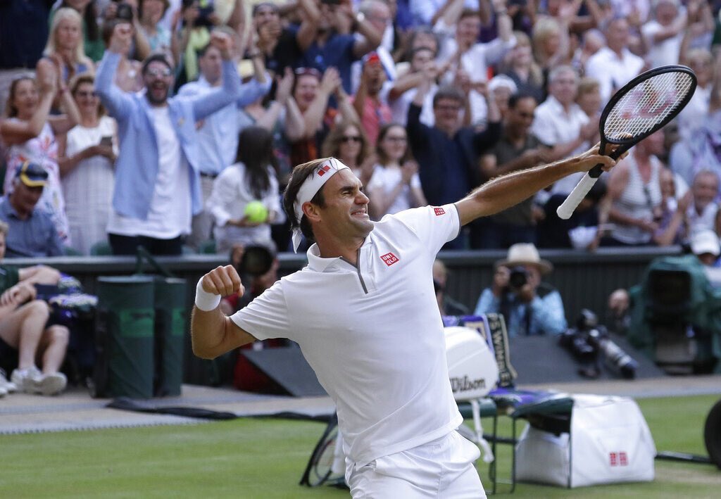 gautamshefali14's tweet photo. Trophies don't matter now. Winner for life. #TheGOAT #FedexForLife
#WimbledonFinal @rogerfederer ❤️ https://t.co/3swJyY8WC4
