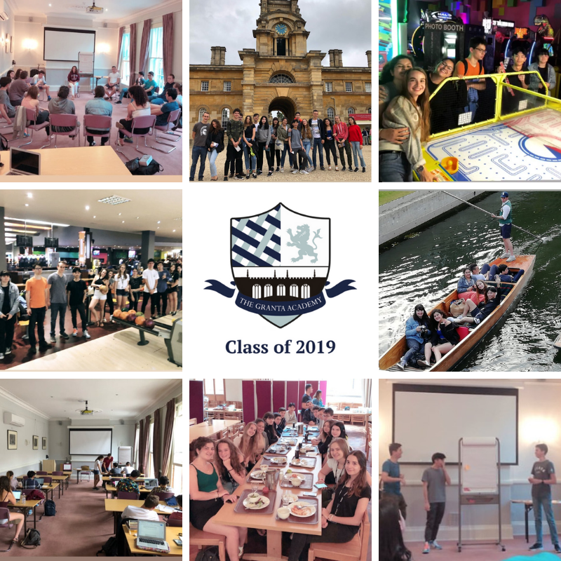 GrantaAcademy's tweet photo. What a fantastic first week we’re had with our Class of 2019! We’ve enjoyed varied classes, workshops and exam practice mixed with great social activities such as a visit to Oxford, punting down the Cam, and even a bowling championship! What will week two bring? #tgaadventure https://t.co/c6I4tYGOZQ