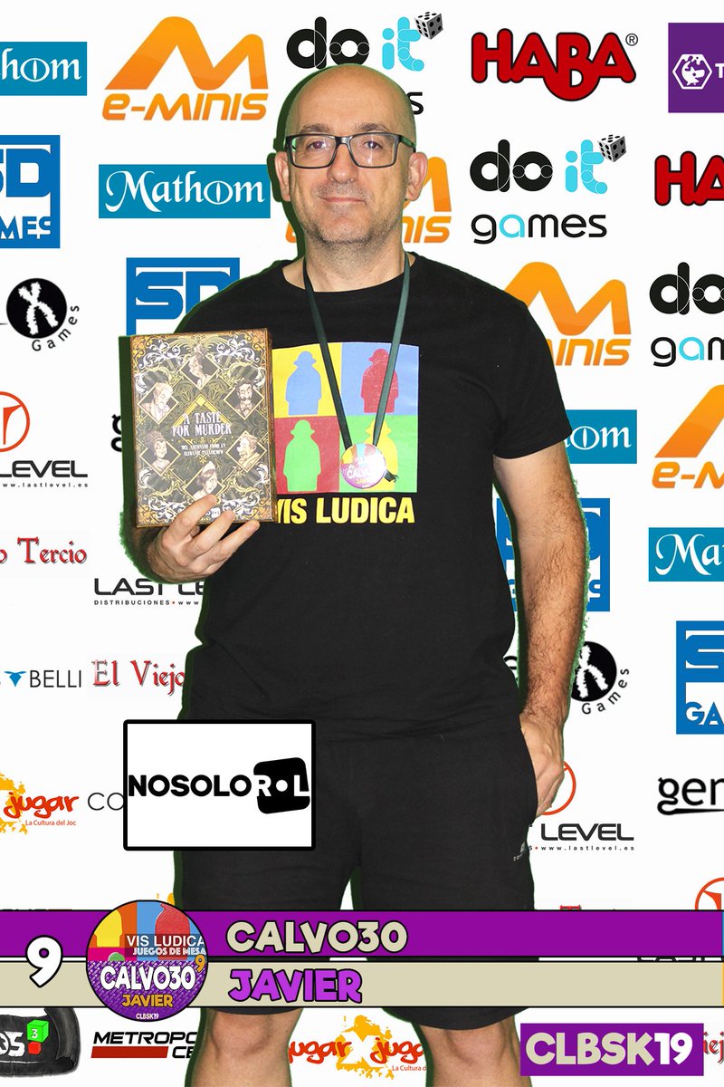clbsk's tweet photo. Calvo30, de @visludica, también se llegó un gran regalo cedido por @Nosolorol que otro año más forman parte de los #PATROCINADORESCLBSK. Muchísimas gracias.
#CLBSK19
#CLBSK https://t.co/hrke8V6Kjk
