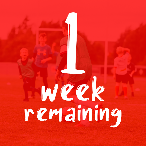 Just 1 week until our multi-sports camp starts <a href="/ThattoRugby/">Thatto Heath Crusaders</a> 
Places still available, the kids will have the choice of football, rugby, dodgeball, cricket, rounders and more!
Call 07398816413 to find out more!
