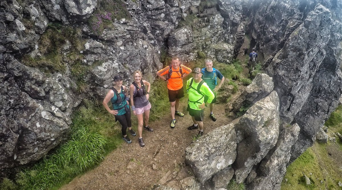 Tae_the_north's tweet photo. What a day on the Kilpatricks RunLONGER route in muggy but clear conditions

Taking in the Whangie rock feature increased the run stats to a tidy 26.6km and 735m of gnarly ascent. 

Great running from the group @TrailFestScot #rundirty https://t.co/N9d4C5RYQw