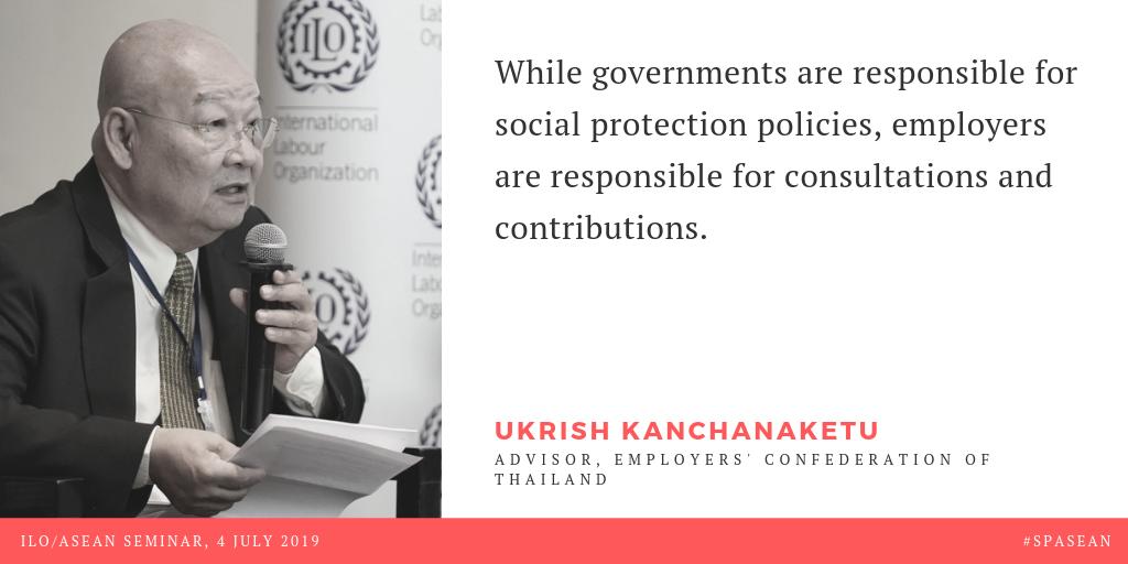 soc_protection's tweet photo. ILO/ASEAN Seminar on the Future of #SocialProtection. The voice of the employers https://t.co/yWz11xs5ho #SPASEAN https://t.co/XDXjdAyuyT