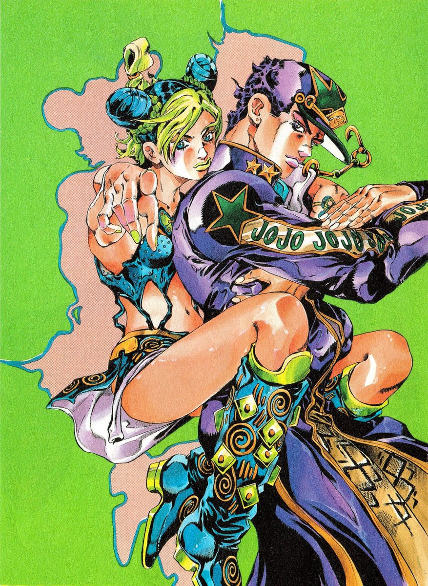 Stone Ocean volume 3, 2000.