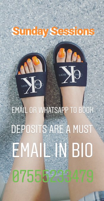 Thursday went so well....I couldn't keep you all waiting. Sessions next Sunday 21st in Manchester 🧡 #GoddessReem<a href="/tag/footfetish"class="tags"><span>#footfetish</span></a><a href="/tag/footworship"class="tags"><span>#footworship</span></a><a href="/tag/sexyfeet"class="tags"><span>#sexyfeet</span></a><a href="/tag/seductress"class="tags"><span>#seductress</span></a>