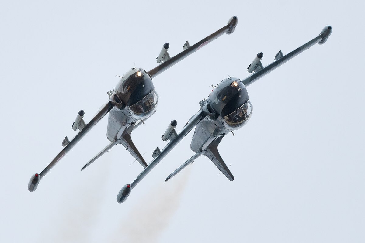 D4N_A1R's tweet image. a few shots of @StrikeDisplayUK yesterday at @YeoviltonAirDay #avgeek #strikemaster #yeovilton19