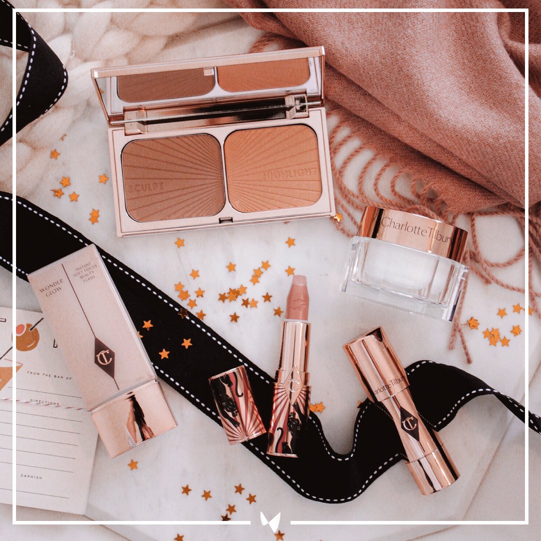 It's giveaway time! To celebrate the launch of Charlotte Tilbury in our Heathrow Airport T5 store, we're giving one lucky winner the chance to win this bundle of Charlotte Tilbury favourites! Just follow and RT to #win! ✨💋 UK only, ends 22/07.