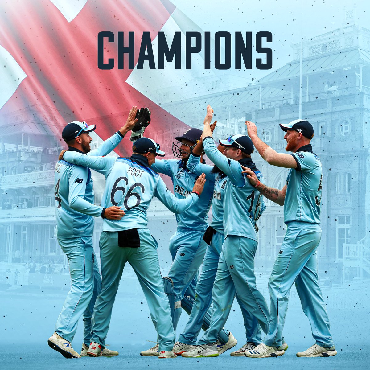 🏴󠁧󠁢󠁥󠁮󠁧󠁿 WORLD CUP CHAMPIONS 🏴󠁧󠁢󠁥󠁮󠁧󠁿

(Graphic for <a href="/cricketdistrict/">Cricket District</a>)
#CWC19 #ExpressYourself #WeAreEngland #smports