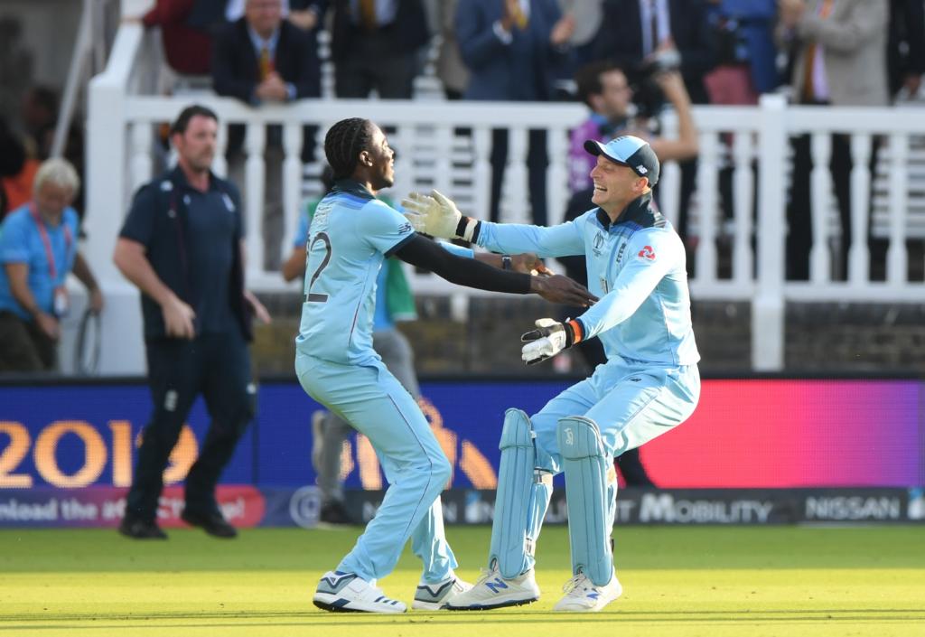 A World Cup final has just been tied off 50 overs, tied off the Super Over, and decided by superior boundary count.

Let that sink in.

#CWC19Final | #CWC19