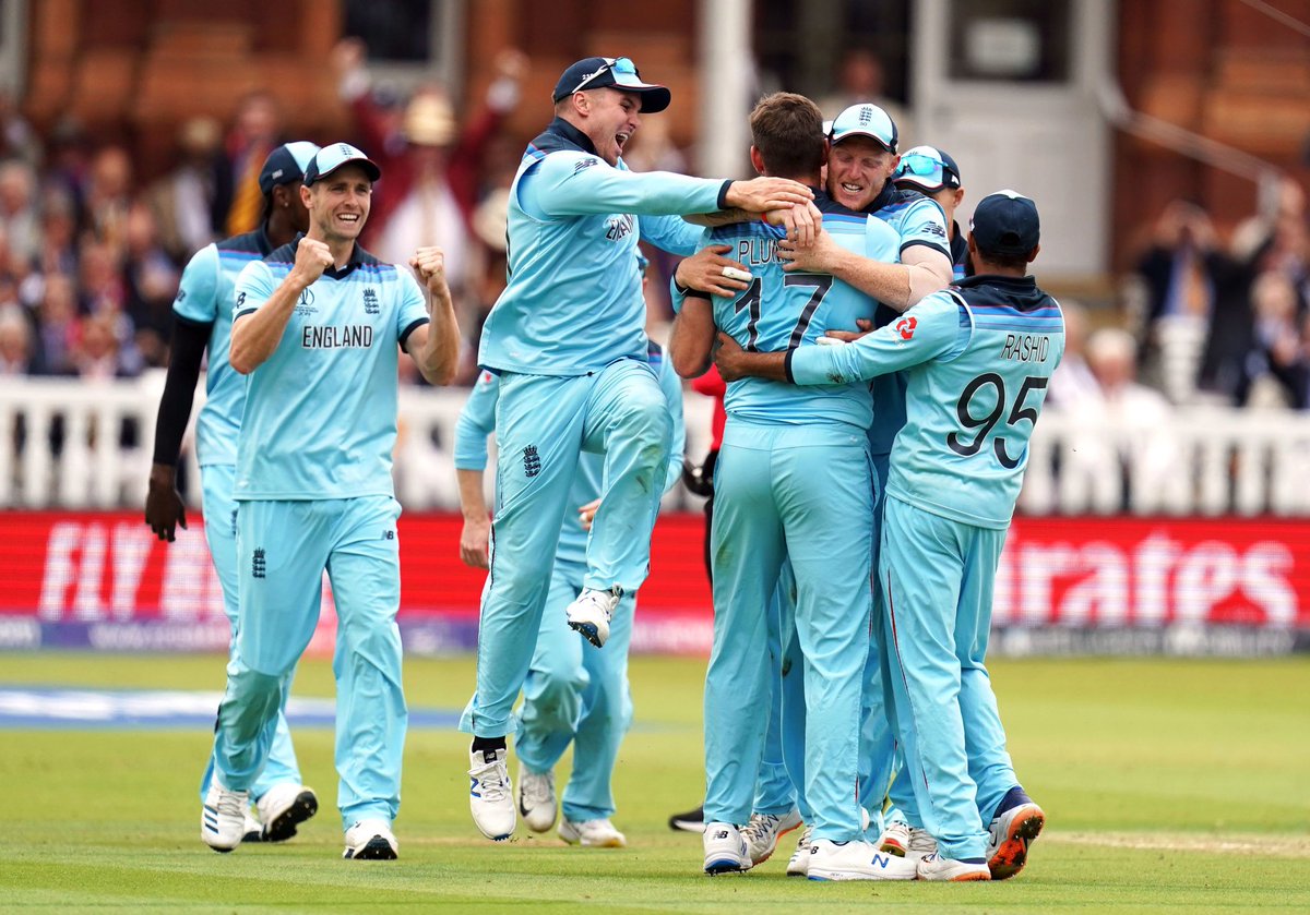 Huge congratulations to the England cricket team on winning their first ever Cricket World Cup. What a thrilling final! A well deserved victory indeed. ❤️🏴󠁧󠁢󠁥󠁮󠁧󠁿 #CricketWorldCup2019