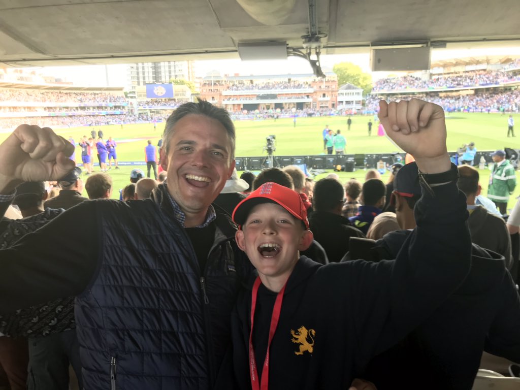 What an amazing day at #CWC2019 final great advert for world cricket.