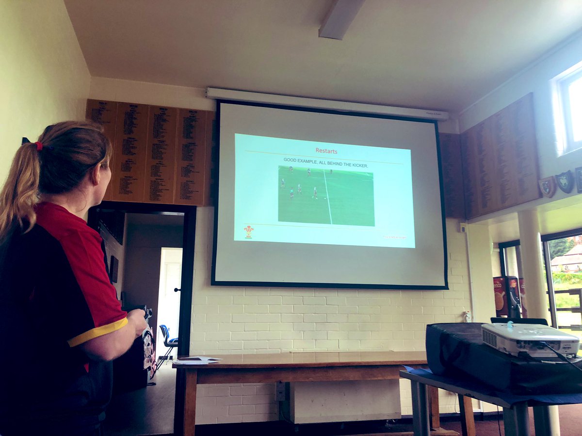 GllmRygbi's tweet photo. Cwrs Dyfarnu Lefel 1 ๐๐ช๐ผ
Level 1 Referee Course ๐๐ช๐ผ@WRU_Community @thoarecoached @RydalPenrhos @Treacle_jennyd #ReadytoRef @WelshRugbyUnion @CharlyW10 @connorWorkman7 https://t.co/EcjnB2Fpeh