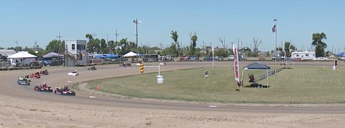 RacingAmerica's tweet photo. #MAXXDaddy: With just six laps to go, a caution comes out in the Junior 2 Heavy Warm-up feature at WaKeeney. They'll stack them up and try again.
See the restart: https://t.co/ksAX80NMeM https://t.co/M88REP1Aug
