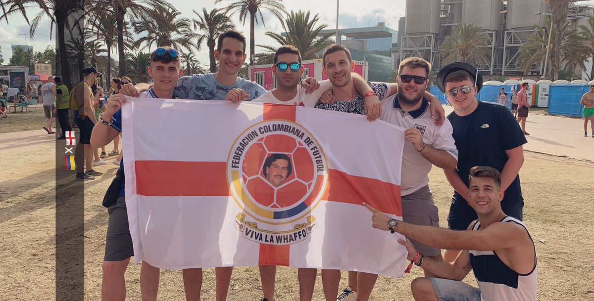 WhaffoOfficial's tweet photo. Spotted a few fans away in Spain over the weekend..👇🏼💛💙❤️ https://t.co/FKGJNfF0Q5