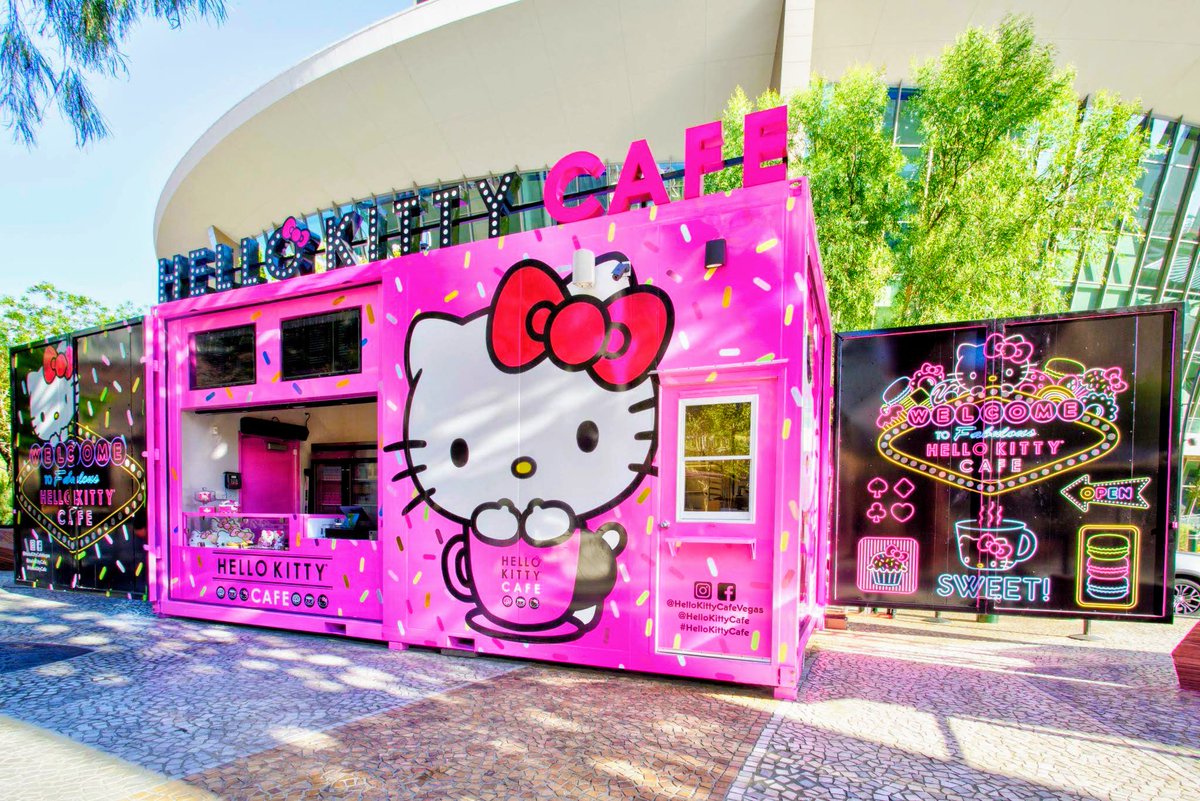 LasVegasLocally's tweet photo. The biggest thing in Vegas news right now — BY FAR — is Hello Kitty Cafe.
#HelloKittyLife https://t.co/xPSUYoneiZ