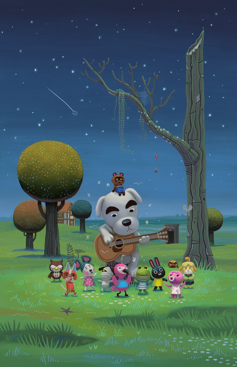 DanielHShaffer's tweet photo. The Bard
What do you think he's playing?
This piece if available for purchase on my @inprnt shop: https://t.co/IrWwfDte9B
.
.
.
#gaming #animalcrossing #videogames #illustration #illustrator #animals #guitar #kkslider #dog #danielshaffer #poster #fanart #cute https://t.co/nXbhsOfNin